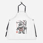 Prince Koopa Sumi-E-Unisex-Kitchen-Apron-Astrobot Invention