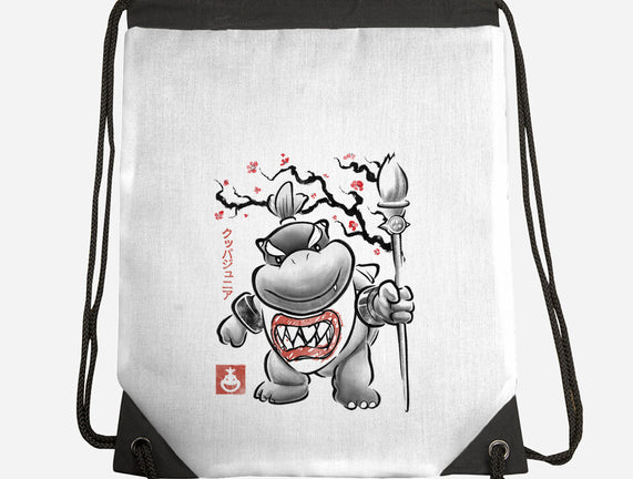 Prince Koopa Sumi-E