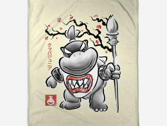 Prince Koopa Sumi-E