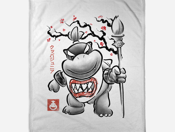 Prince Koopa Sumi-E