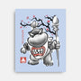Prince Koopa Sumi-E-None-Stretched-Canvas-Astrobot Invention