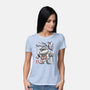 Prince Koopa Sumi-E-Womens-Basic-Tee-Astrobot Invention