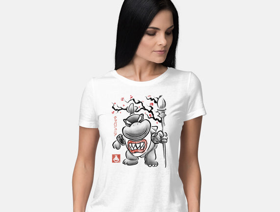 Prince Koopa Sumi-E