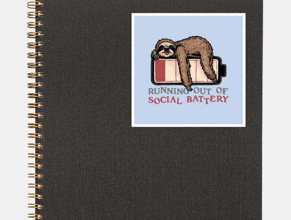 Running Out Of Social Battery