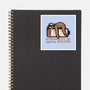 Running Out Of Social Battery-None-Glossy-Sticker-glitchygorilla