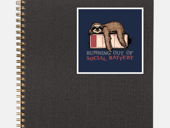Running Out Of Social Battery