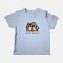 Running Out Of Social Battery-Baby-Basic-Tee-glitchygorilla