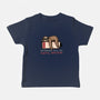 Running Out Of Social Battery-Baby-Basic-Tee-glitchygorilla
