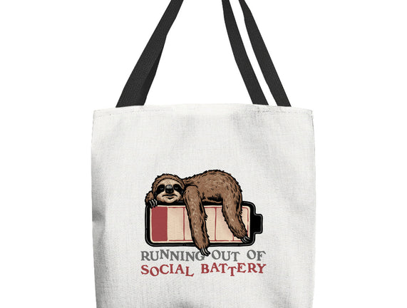 Running Out Of Social Battery