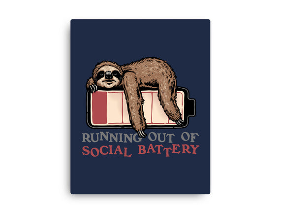 Running Out Of Social Battery