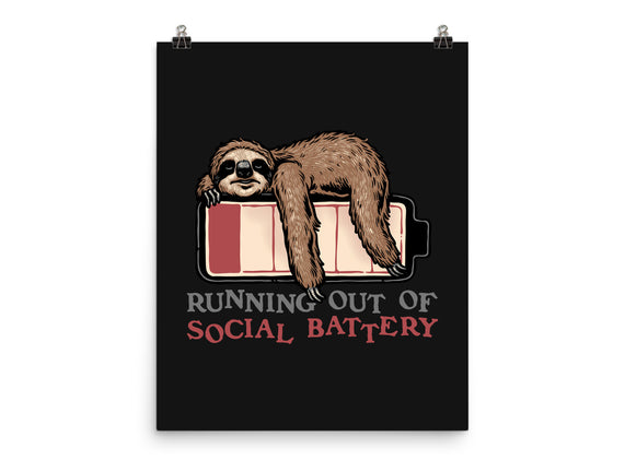 Running Out Of Social Battery