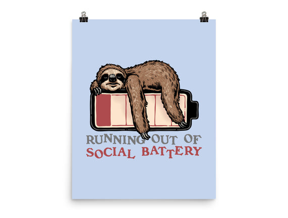 Running Out Of Social Battery