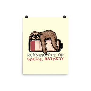Running Out Of Social Battery