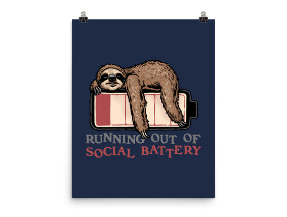 Running Out Of Social Battery