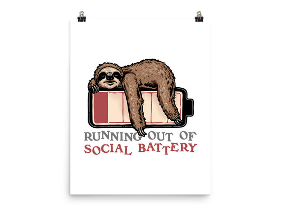 Running Out Of Social Battery