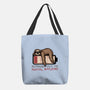 Running Out Of Social Battery-None-Basic Tote-Bag-glitchygorilla