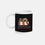 Running Out Of Social Battery-None-Mug-Drinkware-glitchygorilla