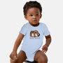 Running Out Of Social Battery-Baby-Basic-Onesie-glitchygorilla