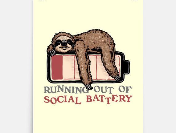 Running Out Of Social Battery