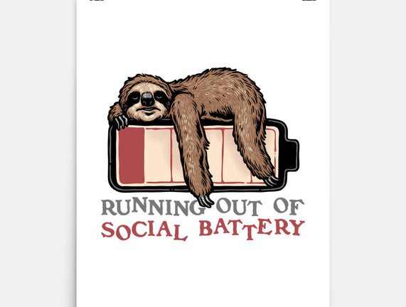 Running Out Of Social Battery