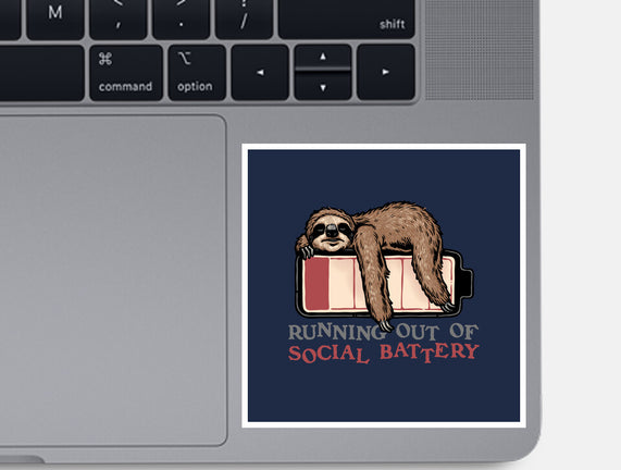 Running Out Of Social Battery