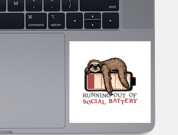 Running Out Of Social Battery