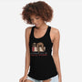 Running Out Of Social Battery-Womens-Racerback-Tank-glitchygorilla