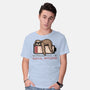Running Out Of Social Battery-Mens-Basic-Tee-glitchygorilla