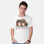 Running Out Of Social Battery-Mens-Basic-Tee-glitchygorilla