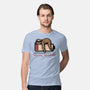 Running Out Of Social Battery-Mens-Premium-Tee-glitchygorilla
