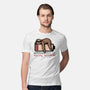 Running Out Of Social Battery-Mens-Premium-Tee-glitchygorilla