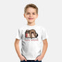 Running Out Of Social Battery-Youth-Basic-Tee-glitchygorilla