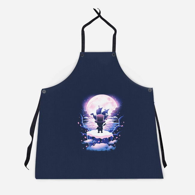 Cherry Adventure-Unisex-Kitchen-Apron-Vallina84