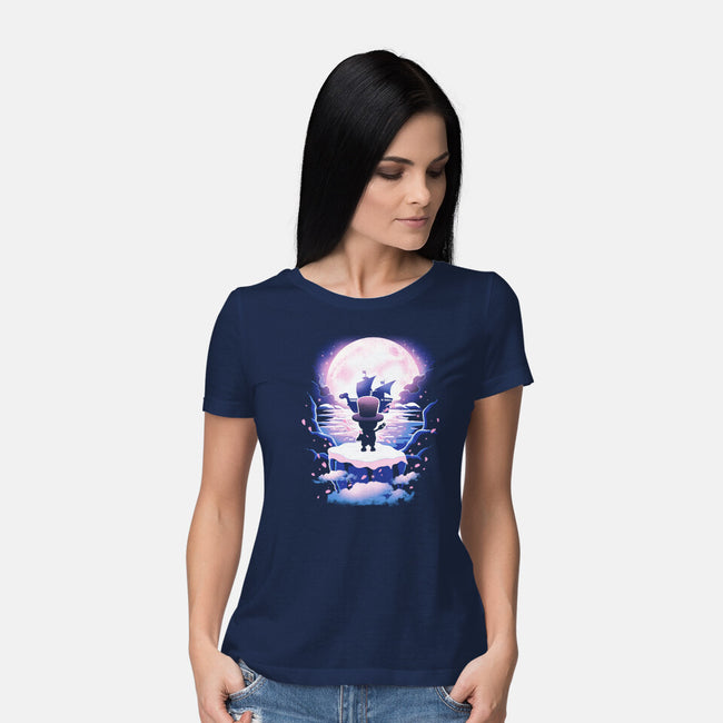 Cherry Adventure-Womens-Basic-Tee-Vallina84