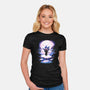 Cherry Adventure-Womens-Fitted-Tee-Vallina84