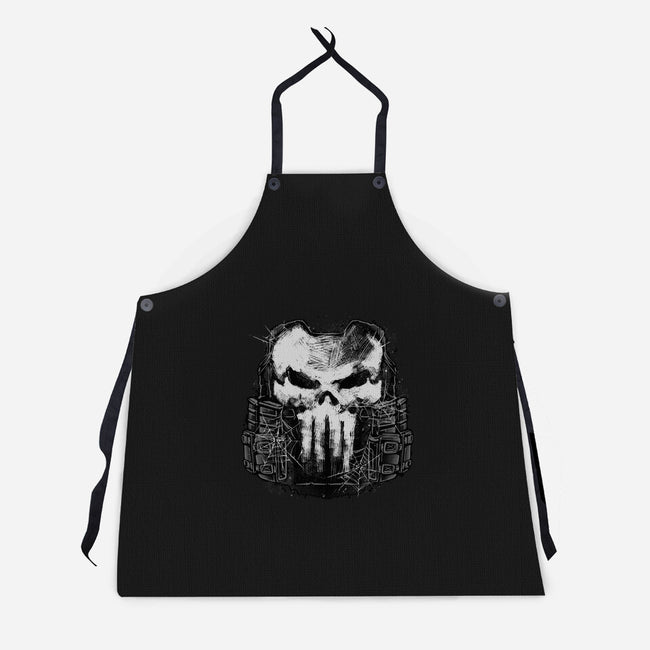 No Second Chances-Unisex-Kitchen-Apron-glitchygorilla