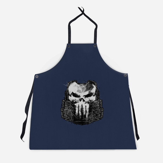 No Second Chances-Unisex-Kitchen-Apron-glitchygorilla