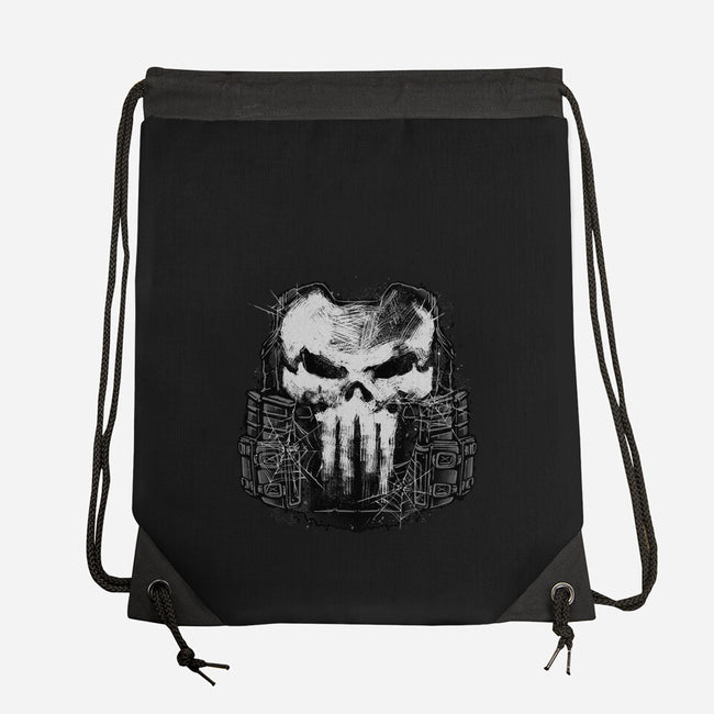 No Second Chances-None-Drawstring-Bag-glitchygorilla