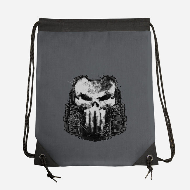 No Second Chances-None-Drawstring-Bag-glitchygorilla
