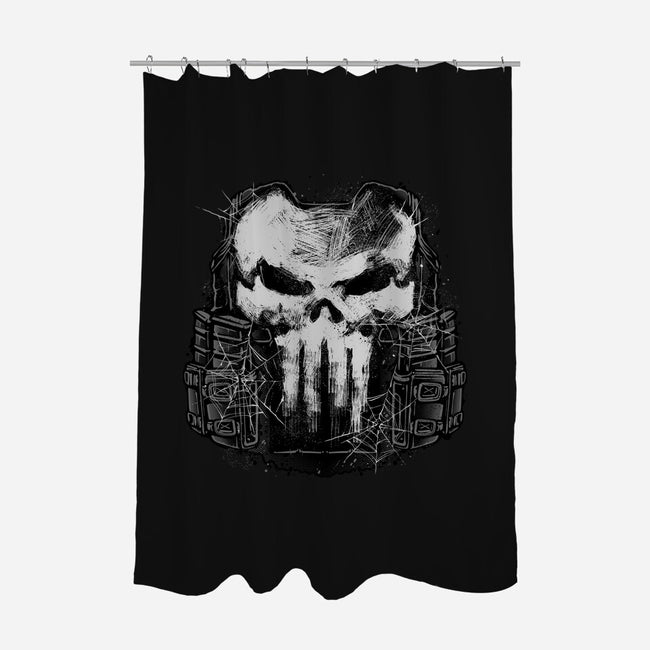 No Second Chances-None-Polyester-Shower Curtain-glitchygorilla