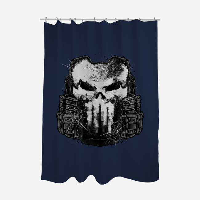 No Second Chances-None-Polyester-Shower Curtain-glitchygorilla