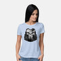 No Second Chances-Womens-Basic-Tee-glitchygorilla