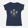 Bohemian Of The Universe-Womens-V-Neck-Tee-Popnotic
