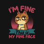 This Is My Fine Face-Youth-Pullover-Sweatshirt-Popnotic