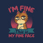 This Is My Fine Face-None-Stretched-Canvas-Popnotic