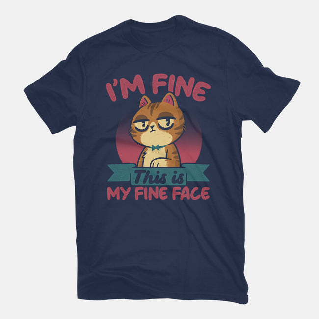 This Is My Fine Face-Womens-Basic-Tee-Popnotic