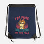 This Is My Fine Face-None-Drawstring-Bag-Popnotic