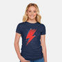 Played Guitar-Womens-Fitted-Tee-piercek26