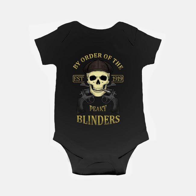 By Order Of The Peaky-Baby-Basic-Onesie-fanfabio