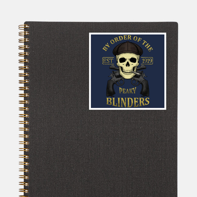 By Order Of The Peaky-None-Glossy-Sticker-fanfabio